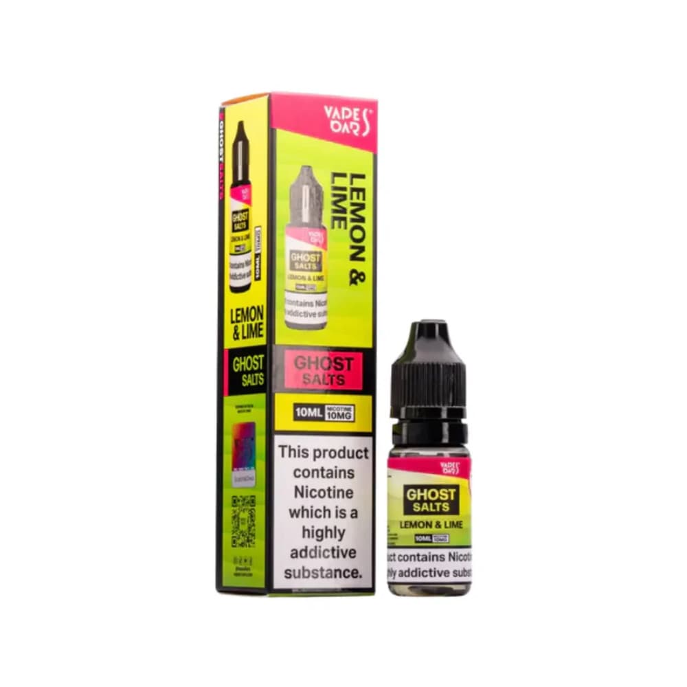  Lemon Lime / 10mg Ghost 3500 Nic Salts e liquids 10ml Box of 10