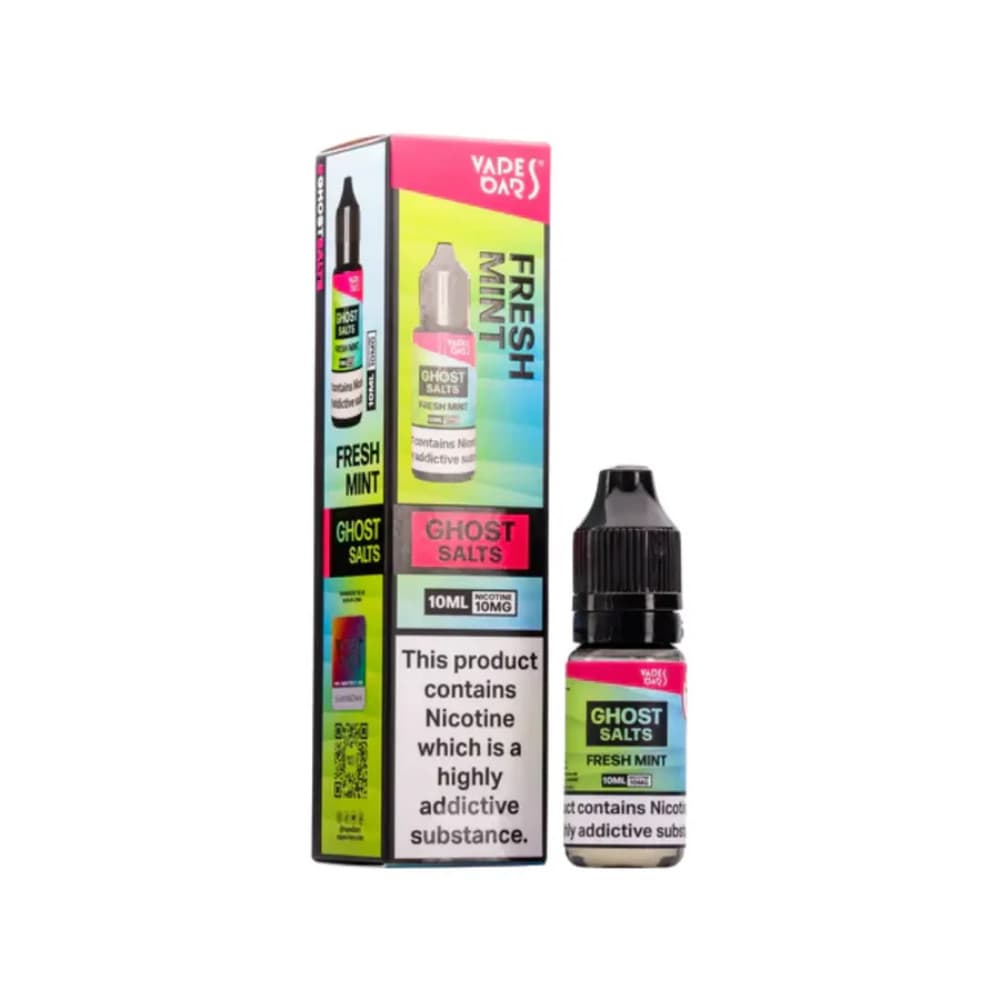  Fresh Mint / 20mg Ghost 3500 Nic Salts e liquids 10ml Box of 10