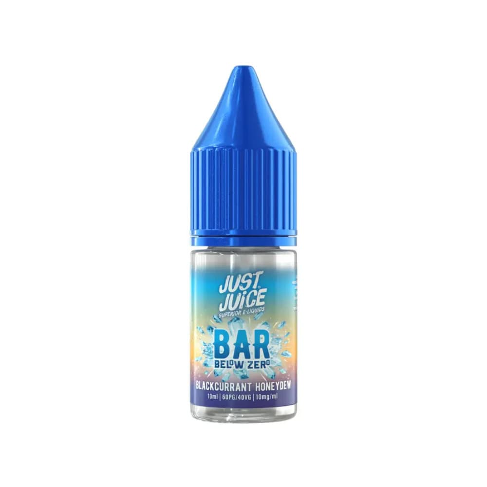  Blackcurrant Honeydew / 20mg Just Juice Below Zero Nic Salts e liquids 10ml