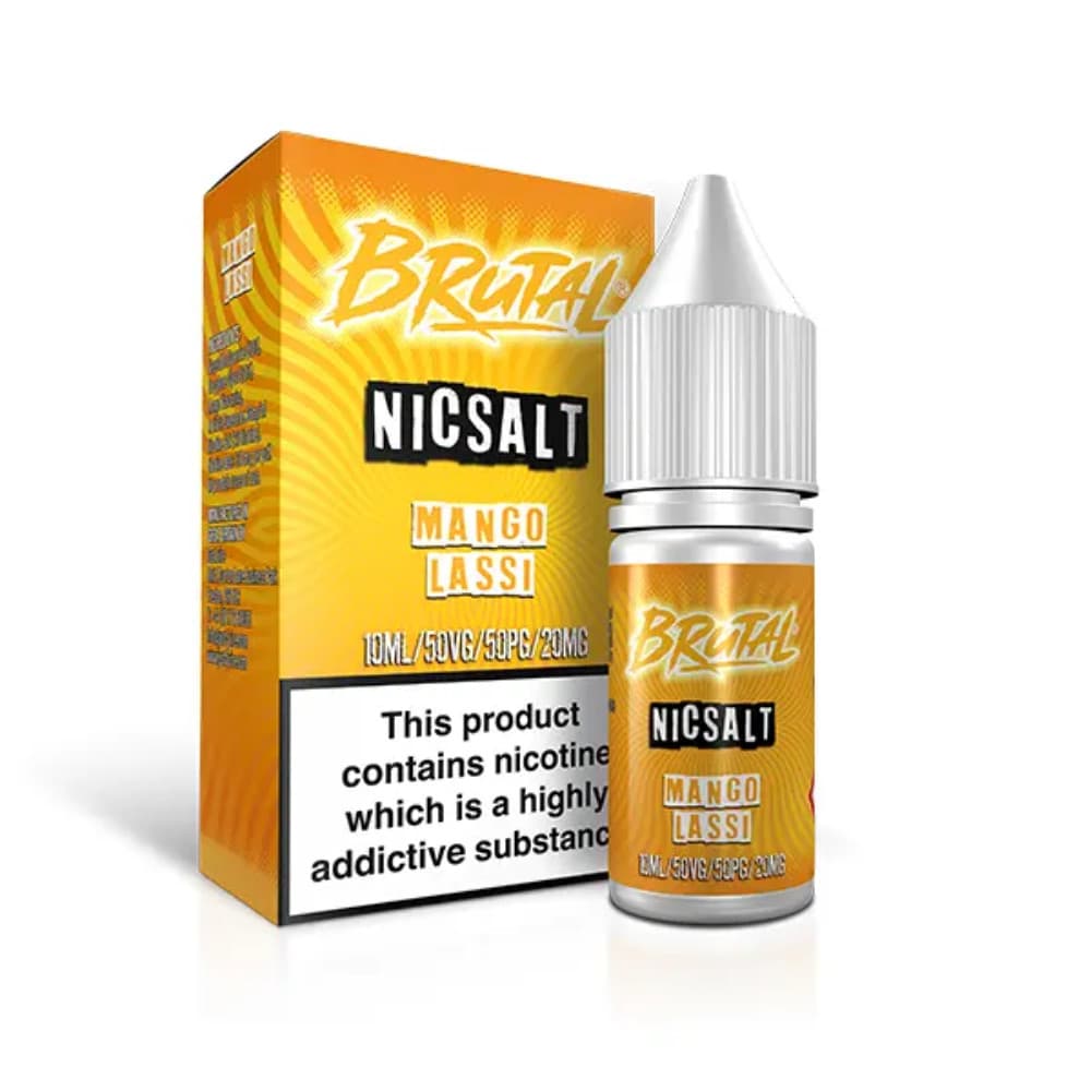  Drinks Mango Lassi / 10mg Just Juice Brutal Nic Salts e liquids 10ml