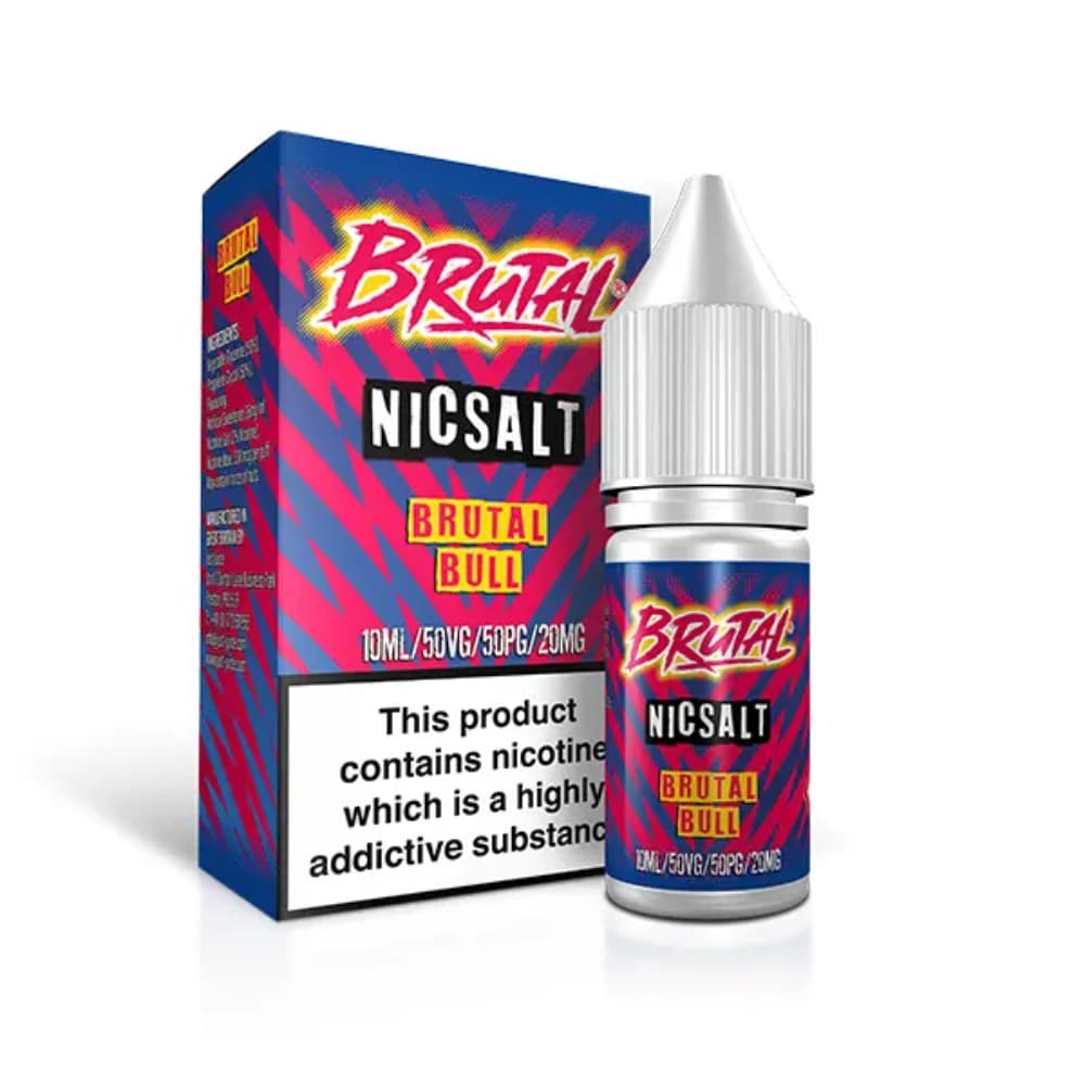  Drinks Brutal Bull / 10mg Just Juice Brutal Nic Salts e liquids 10ml