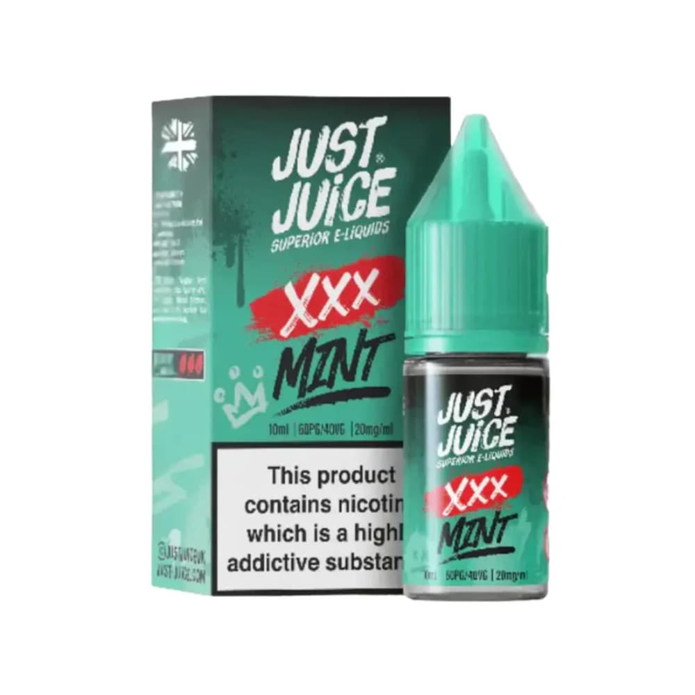  XXX Mint / 10mg Just Juice Mint Nic Salts e liquids 10ml