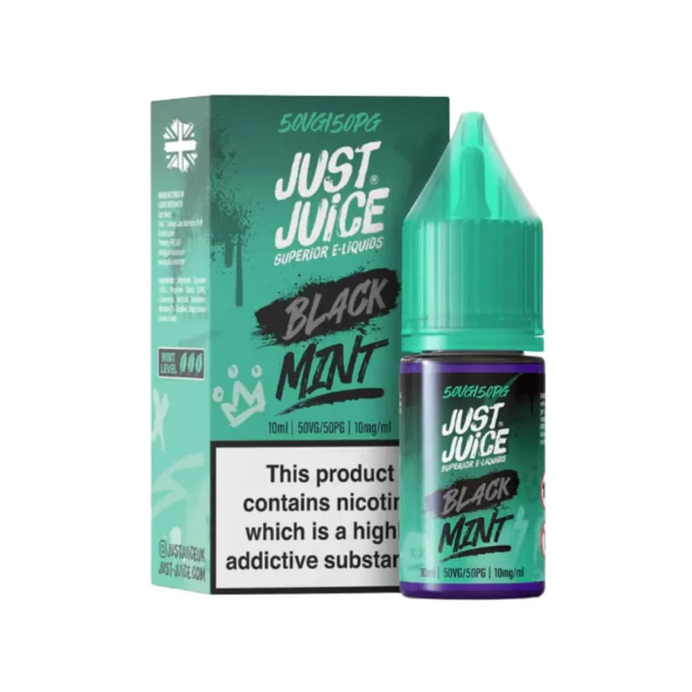  Black Mint / 20mg Just Juice Mint Nic Salts e liquids 10ml