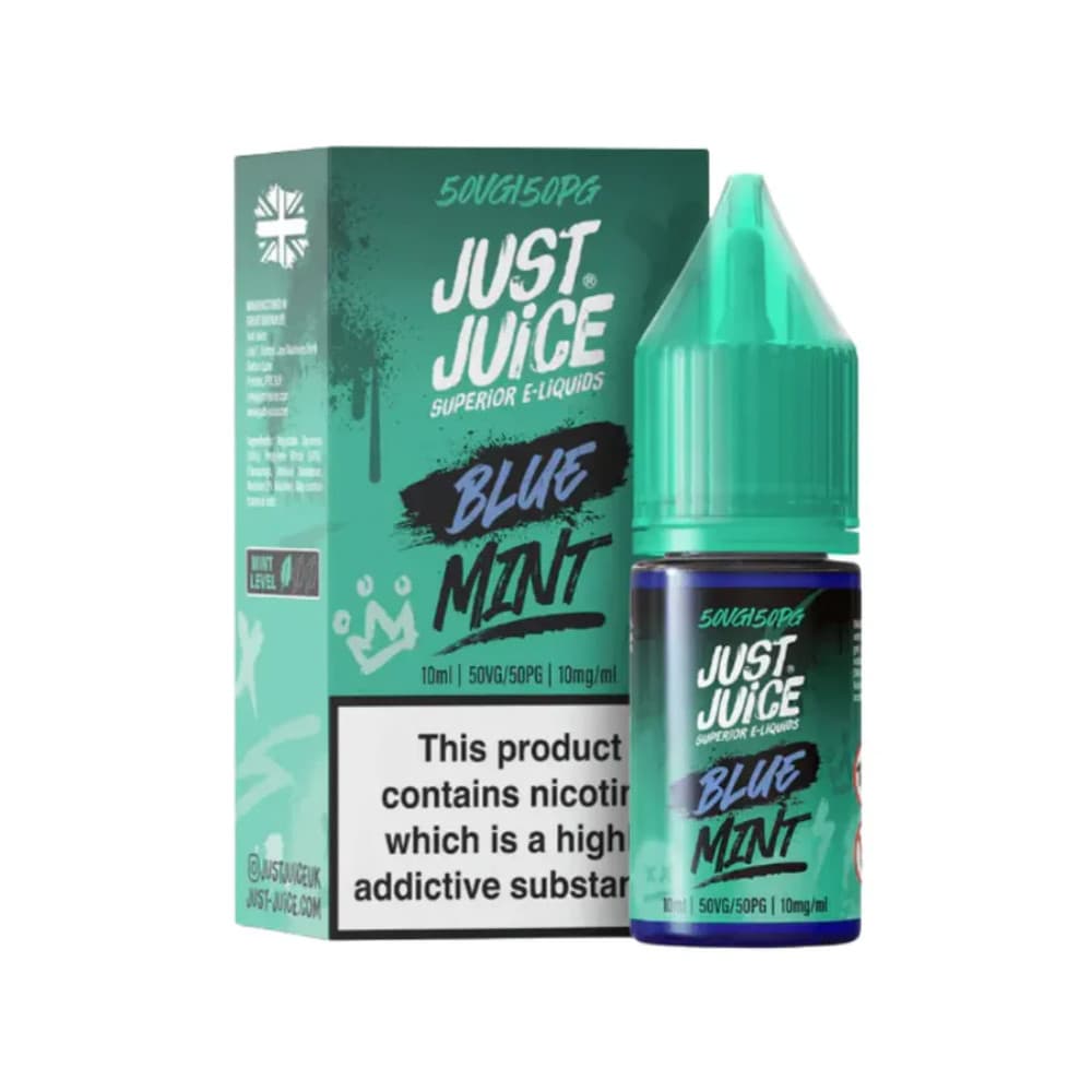  Blue Mint / 10mg Just Juice Mint Nic Salts e liquids 10ml