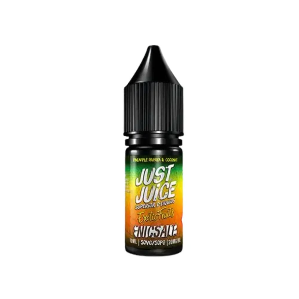  Pineapple Papaya & Coconut / 20mg Just Juice Exotic Fruits Nic Salts e liquids 10ml
