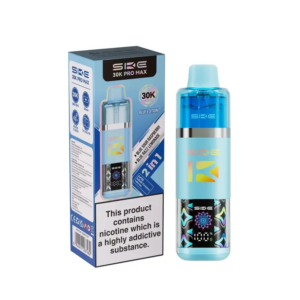 Blue Edition Ske 30k Pro Max Vape Kit Box of 5