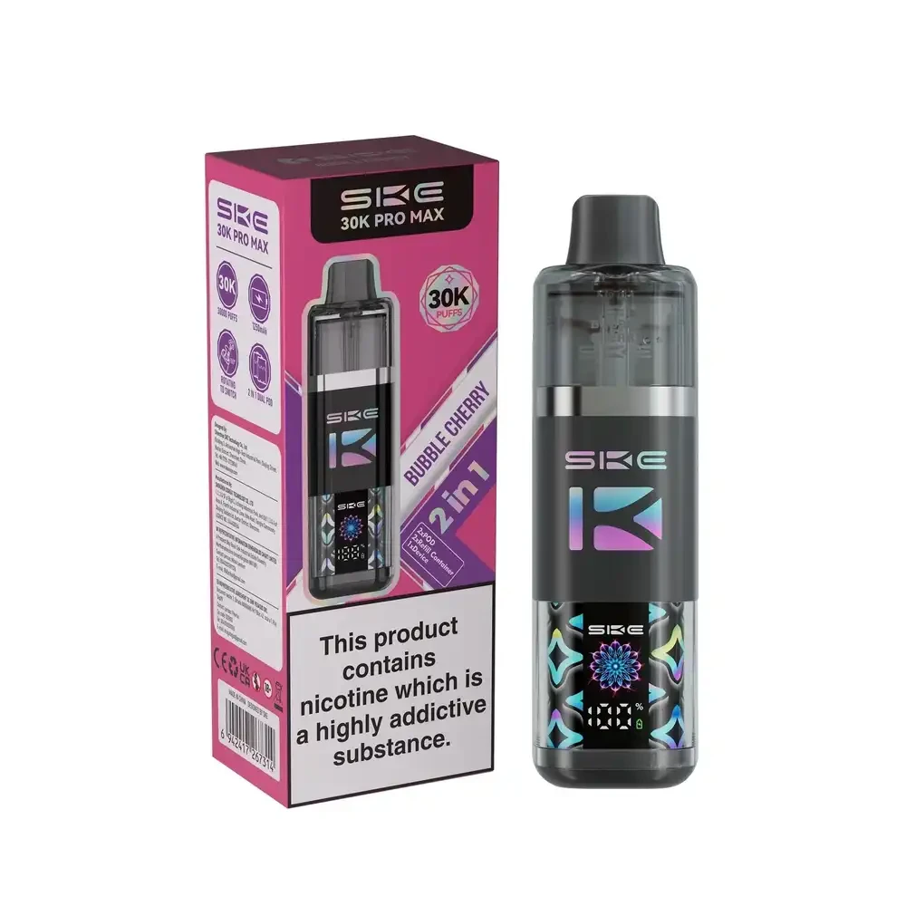  Bubble Cherry Ske 30k Pro Max Vape Kit Box of 5