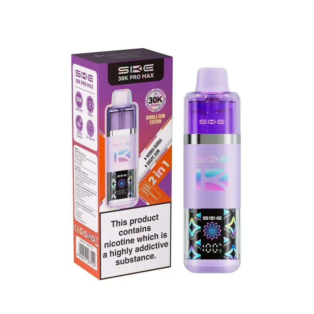  Bubblegum Edition Ske 30k Pro Max Vape Kit Box of 5