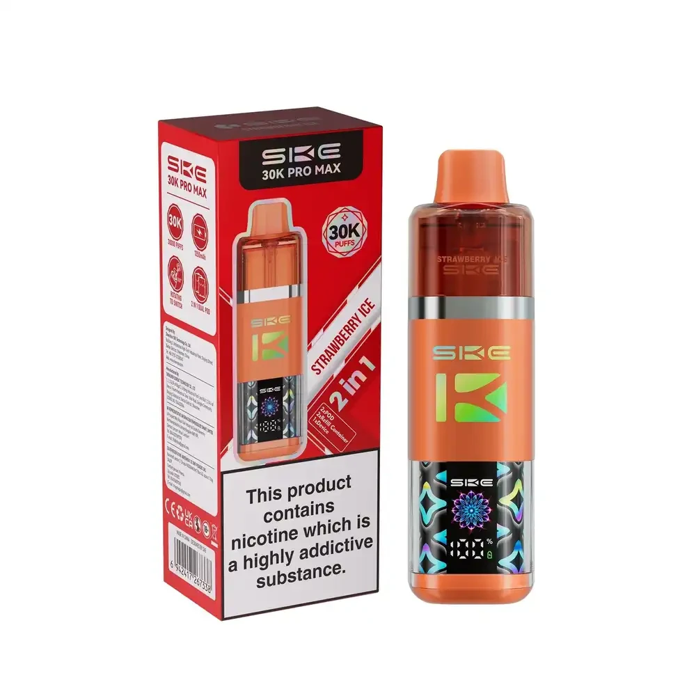  Strawberry Ice Ske 30k Pro Max Vape Kit Box of 5