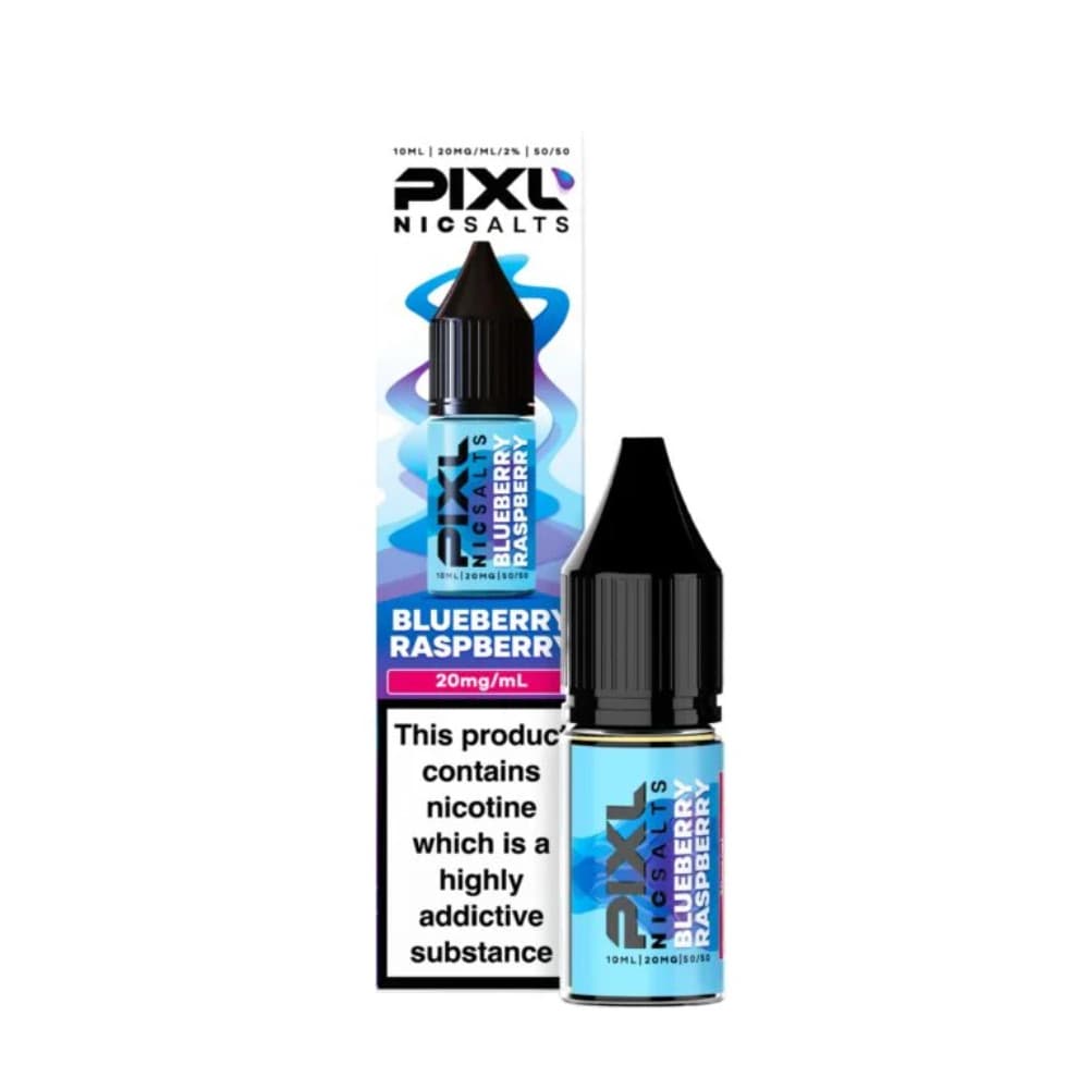  Blueberry Raspberry / 10mg Pixl Nic Salts 10ml E liquids Box of 10