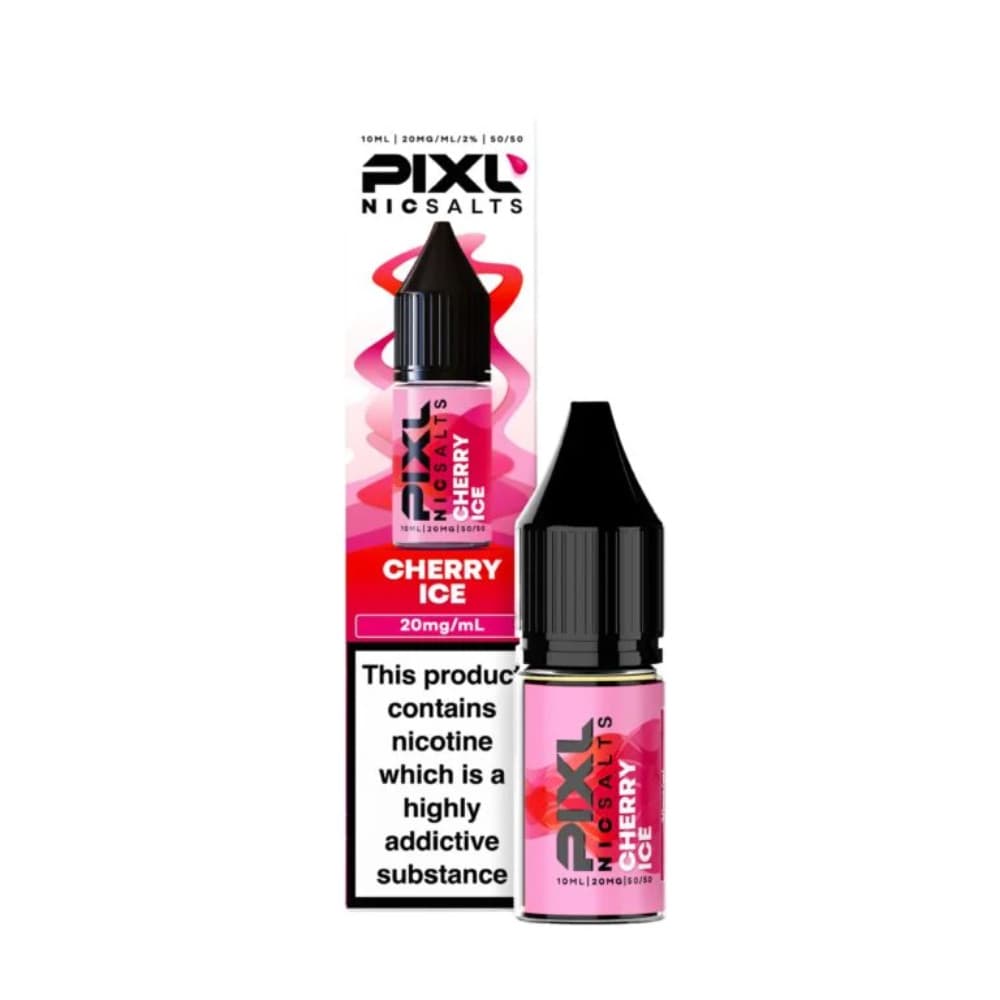  Chery Ice / 20mg Pixl Nic Salts 10ml E liquids Box of 10