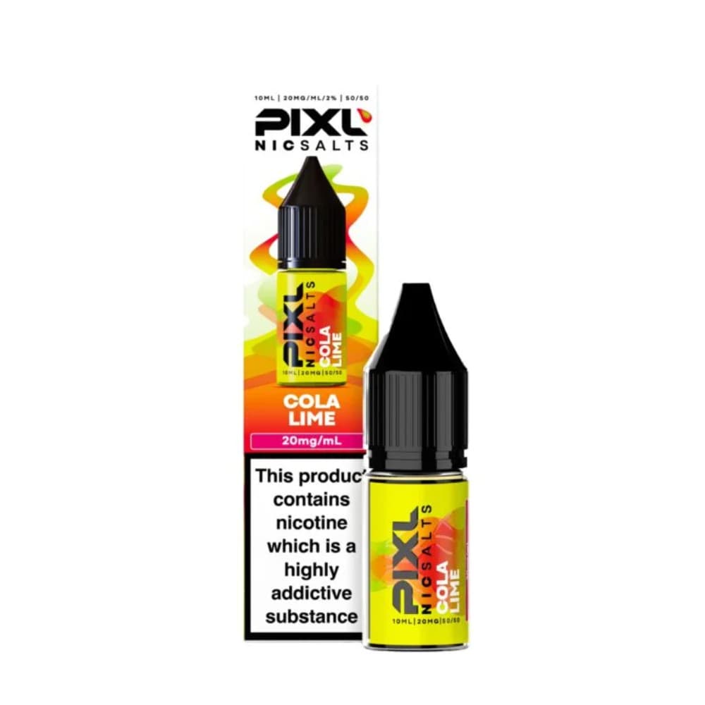  Cola Lime / 10mg Pixl Nic Salts 10ml E liquids Box of 10