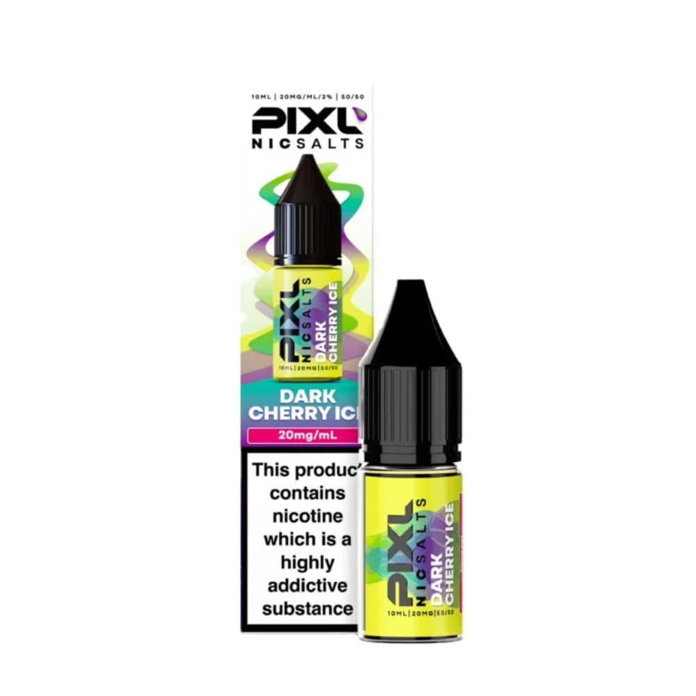  Dark Cherry Ice / 10mg Pixl Nic Salts 10ml E liquids Box of 10