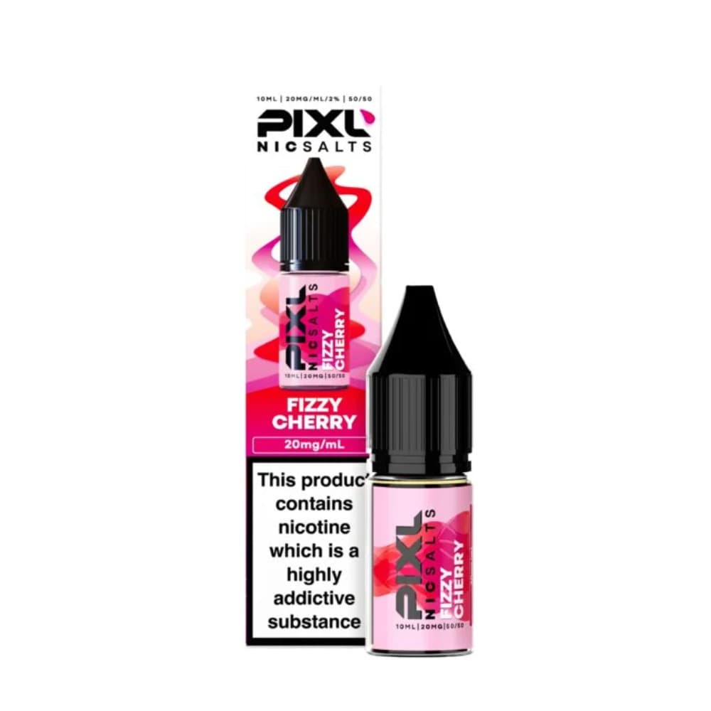  Fizzy Cherry / 20mg Pixl Nic Salts 10ml E liquids Box of 10