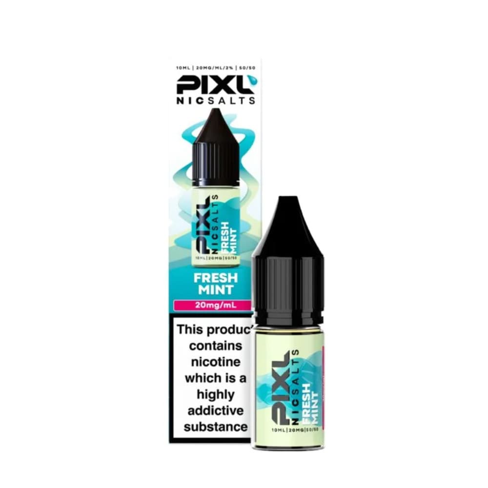  Fresh Mint / 20mg Pixl Nic Salts 10ml E liquids Box of 10