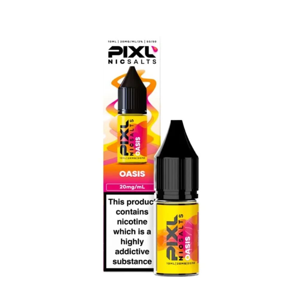  Oasis / 10mg Pixl Nic Salts 10ml E liquids Box of 10