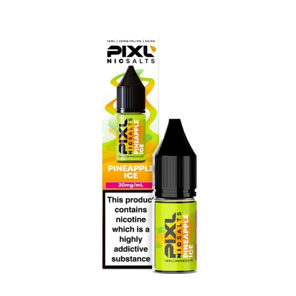  Pineaple Ice / 10mg Pixl Nic Salts 10ml E liquids Box of 10
