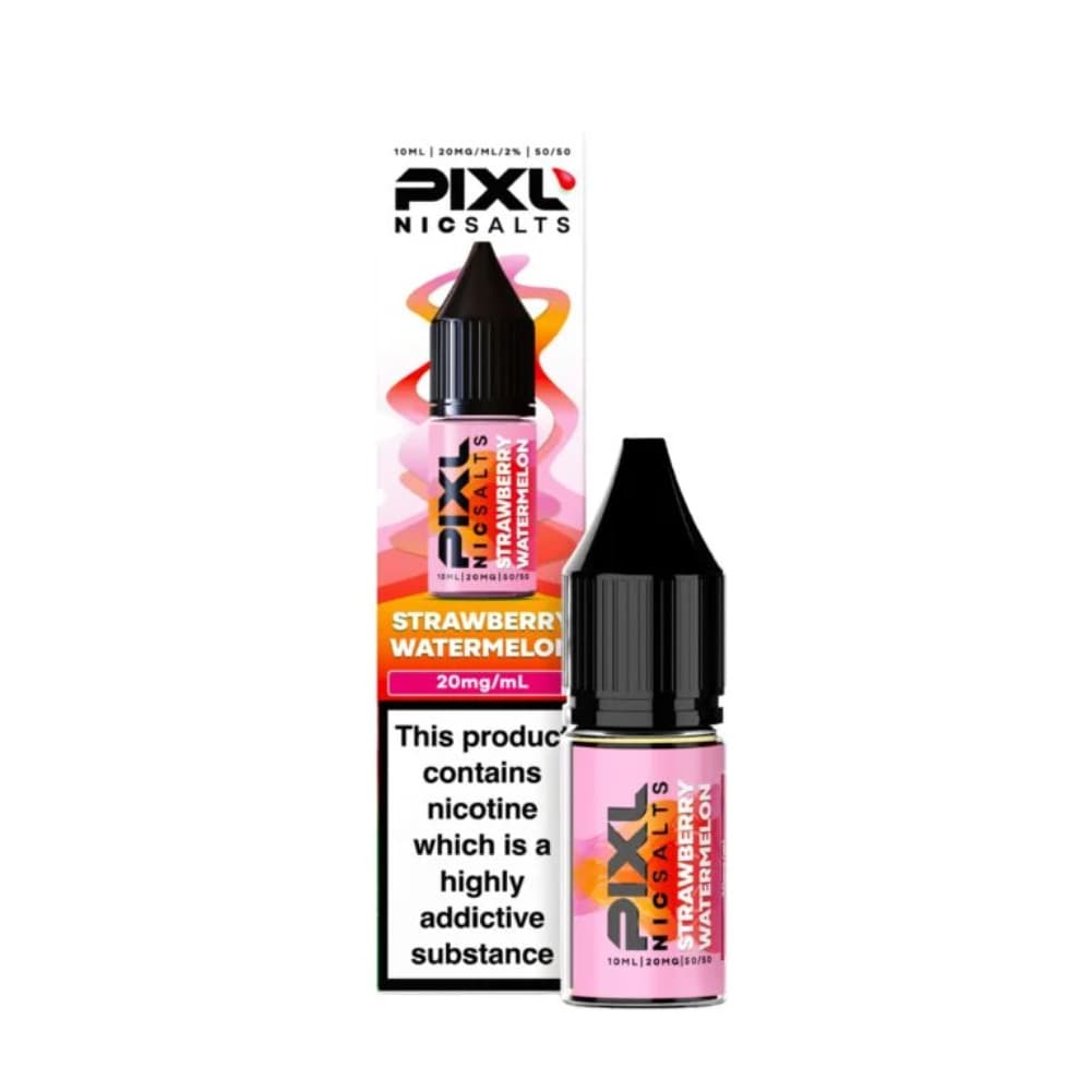  Strawberry Watermelon / 10mg Pixl Nic Salts 10ml E liquids Box of 10