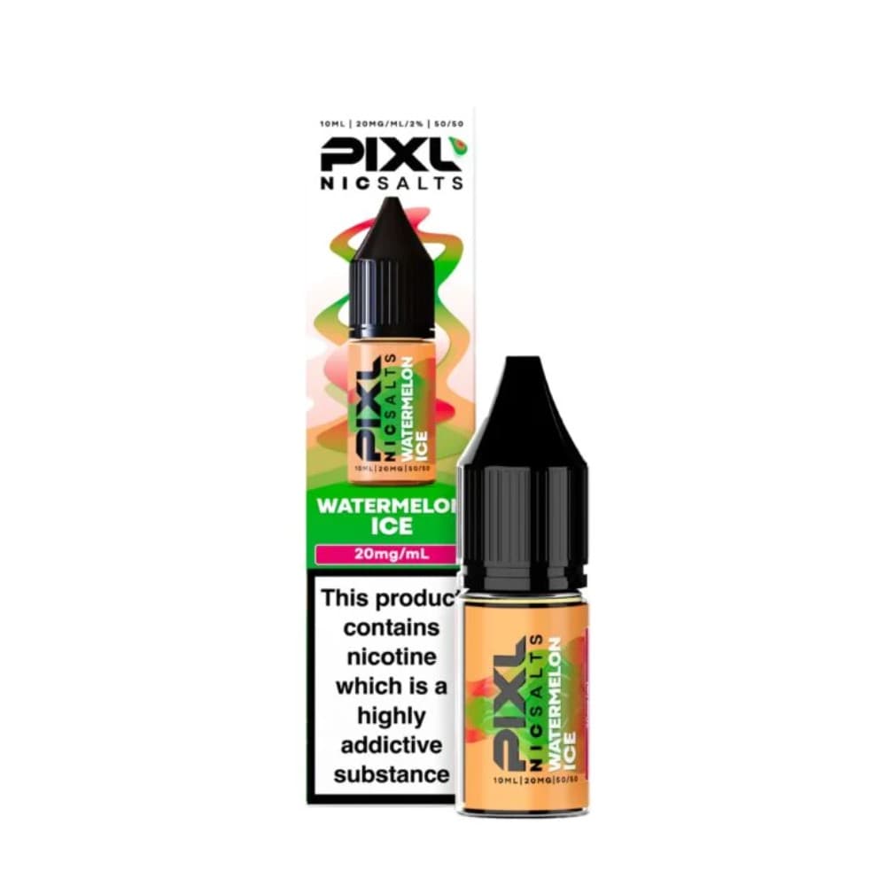  Watermelon Ice / 20mg Pixl Nic Salts 10ml E liquids Box of 10