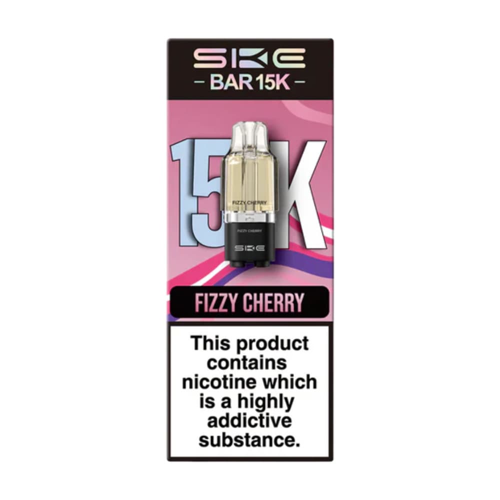  Fizzy Cherry Ske Bar 15k Prefilled Pods Pack of 5