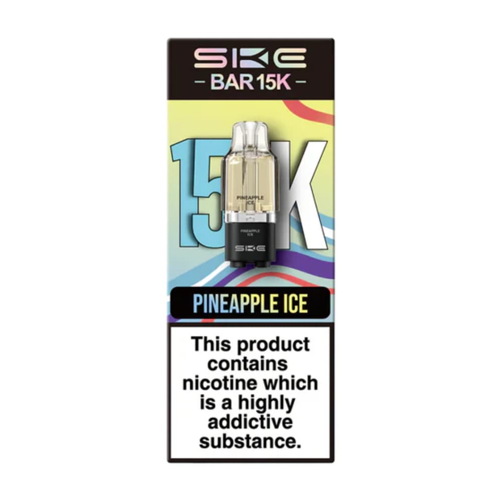  Pineapple Ice Ske Bar 15k Prefilled Pods Pack of 5