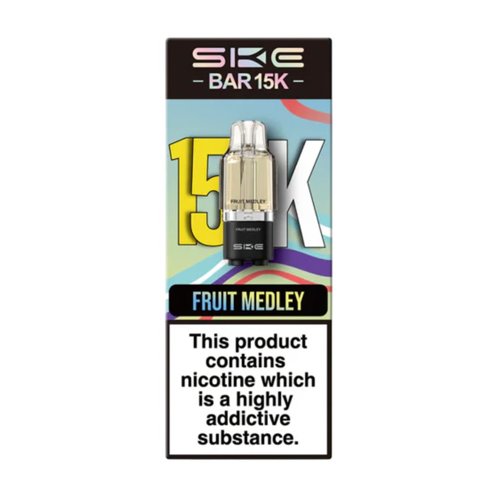  Fruit Medley Ske Bar 15k Prefilled Pods Pack of 5