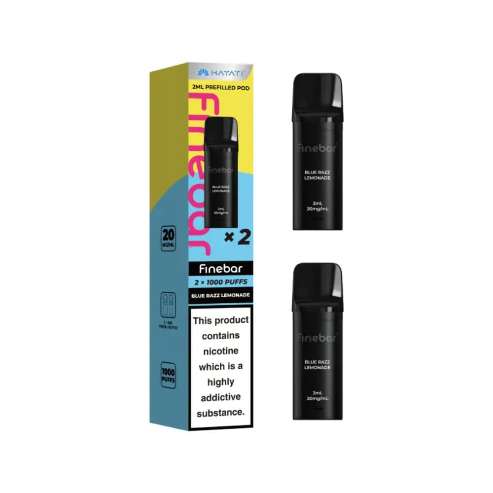  Blue Razz Lemonade Hayati Finebar Prefilled Pod Pack of 10