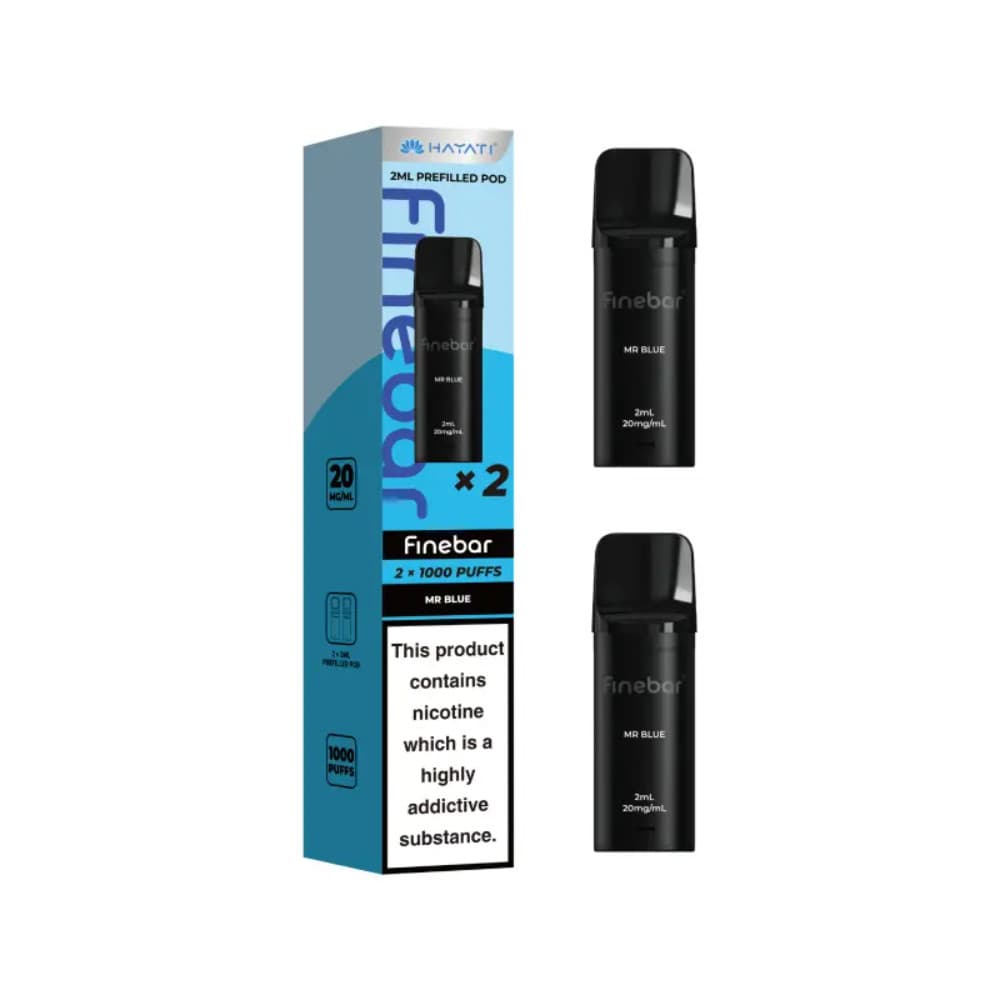  Mr Blue Hayati Finebar Prefilled Pod Pack of 10