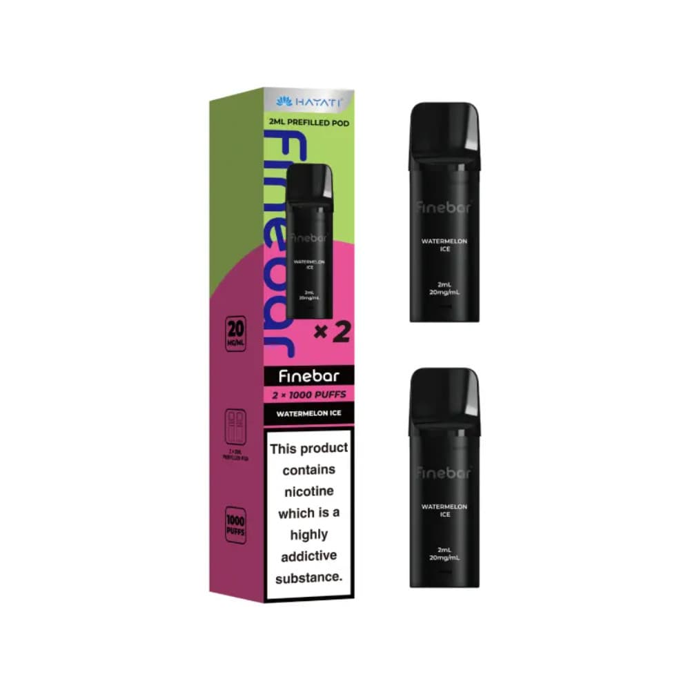  Watermelon Hayati Finebar Prefilled Pod Pack of 10
