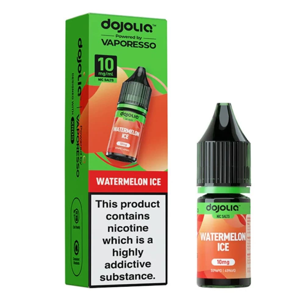  Watermelon Ice Vaporesso Dojo Liq Nic Salt 10ml Box of 10
