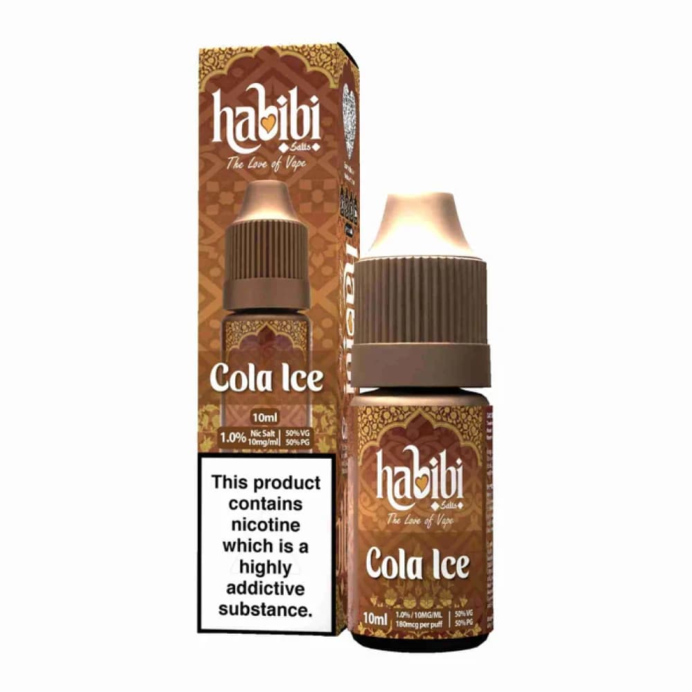  Cola Ice / 20mg Habibi Nic Salt 10ml Box of 10
