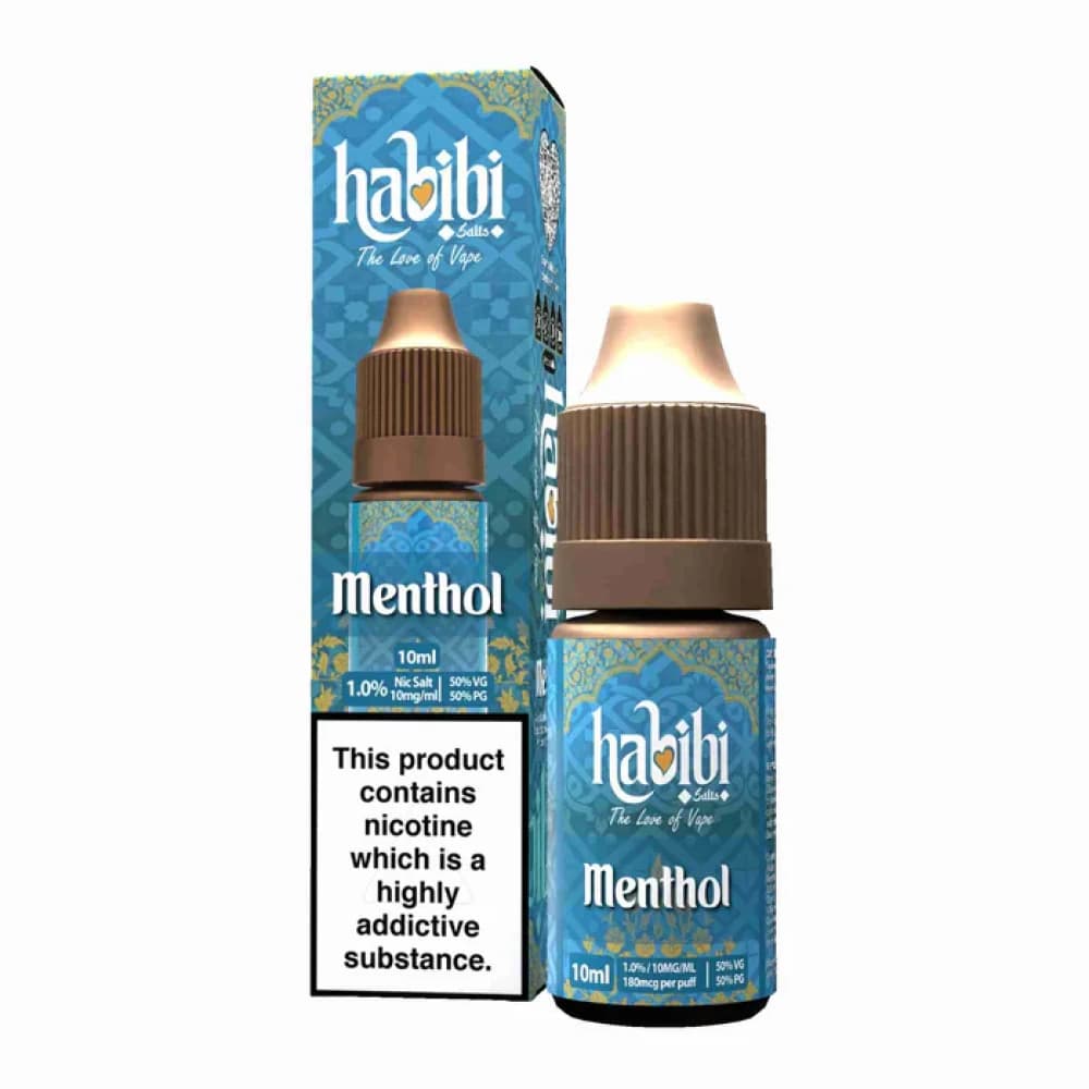  Menthol / 20mg Habibi Nic Salt 10ml Box of 10