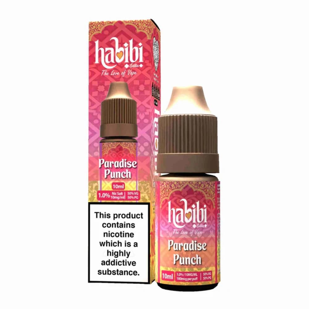  Paradise Punch / 20mg Habibi Nic Salt 10ml Box of 10