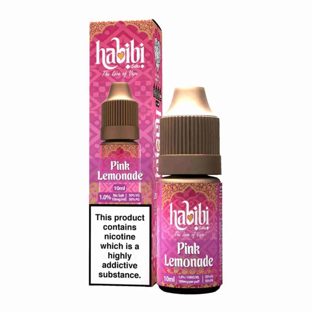  Pink Lemonade / 10mg Habibi Nic Salt 10ml Box of 10