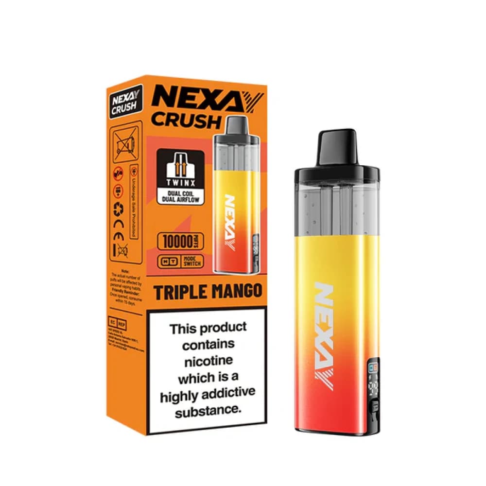  Triple Mango Nexay Crush 10k Pod Vape Kit Box of 5