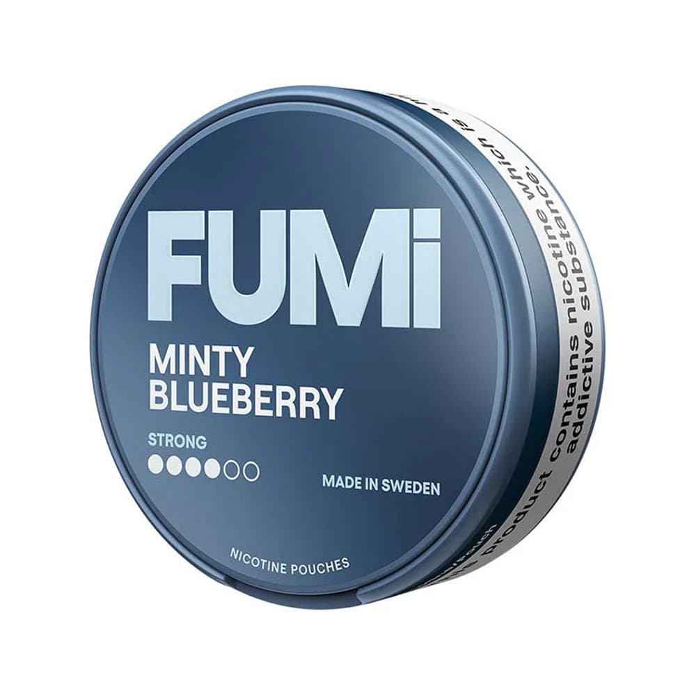  Minty Blueberry Fumi Nicotine Pouches