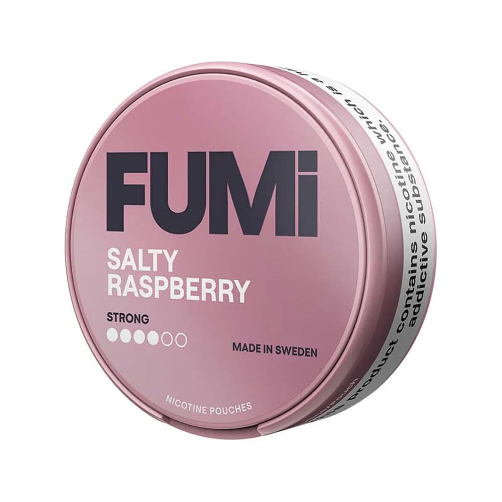  Salty Raspberry Fumi Nicotine Pouches