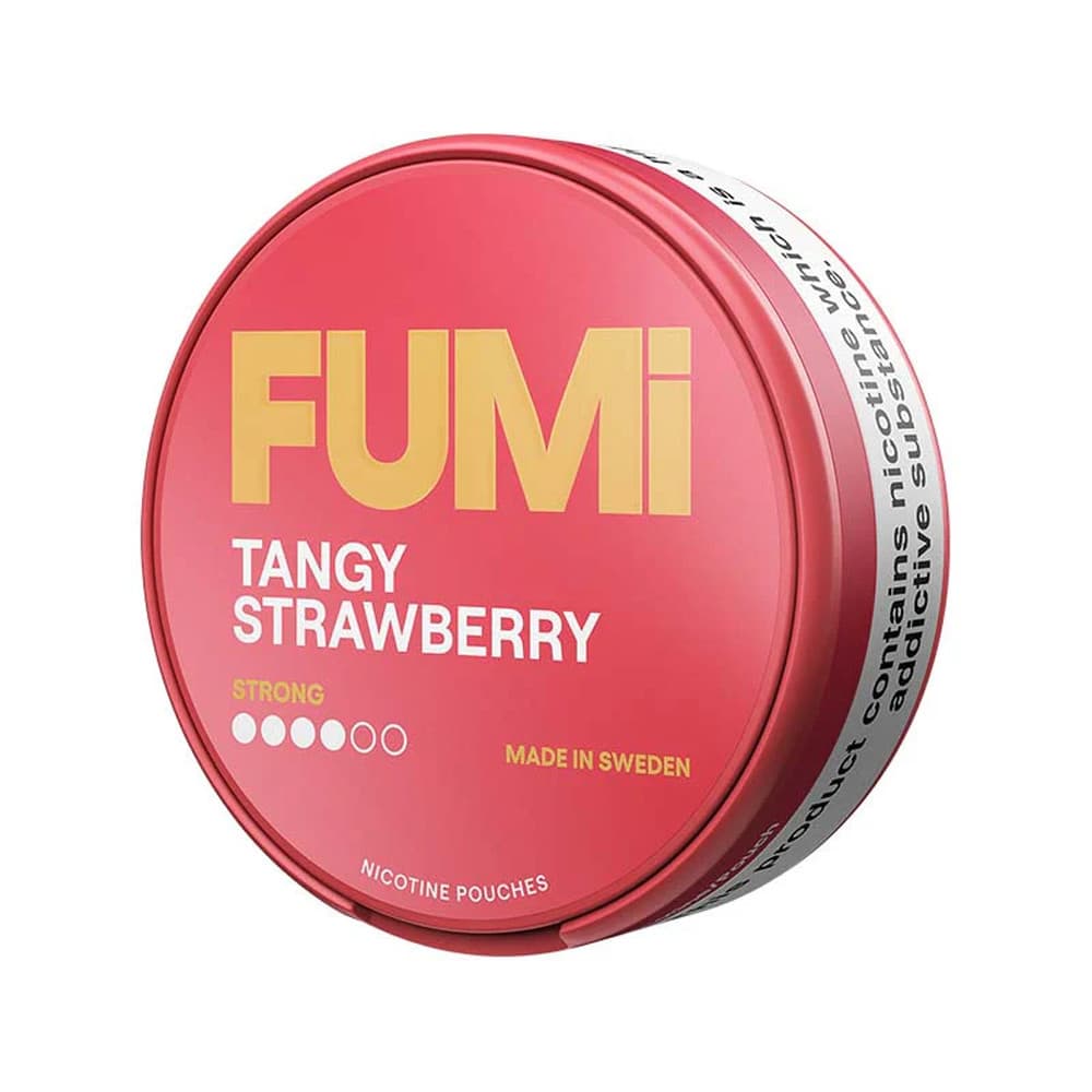  Tangy Strawberry Fumi Nicotine Pouches