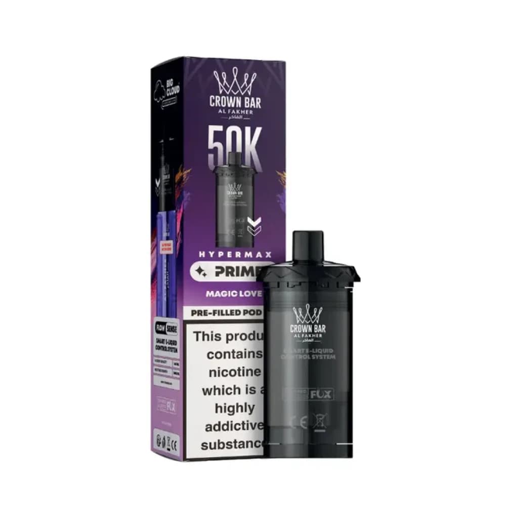  Magic Love Al Fakher 50k Hypermax Prime Pods Box of 5