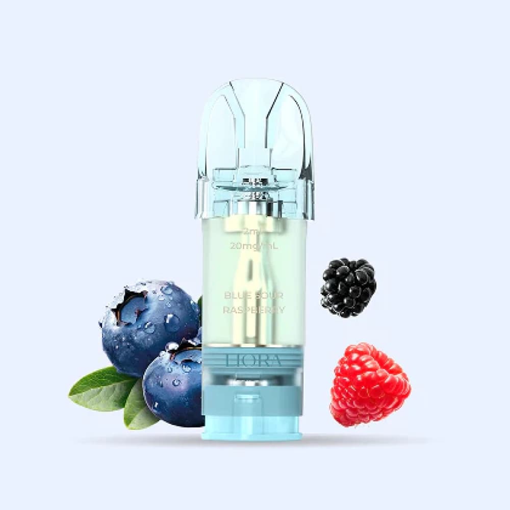  Blue Sour Raspberry Hayati Liora Refill Pods Pack of 5