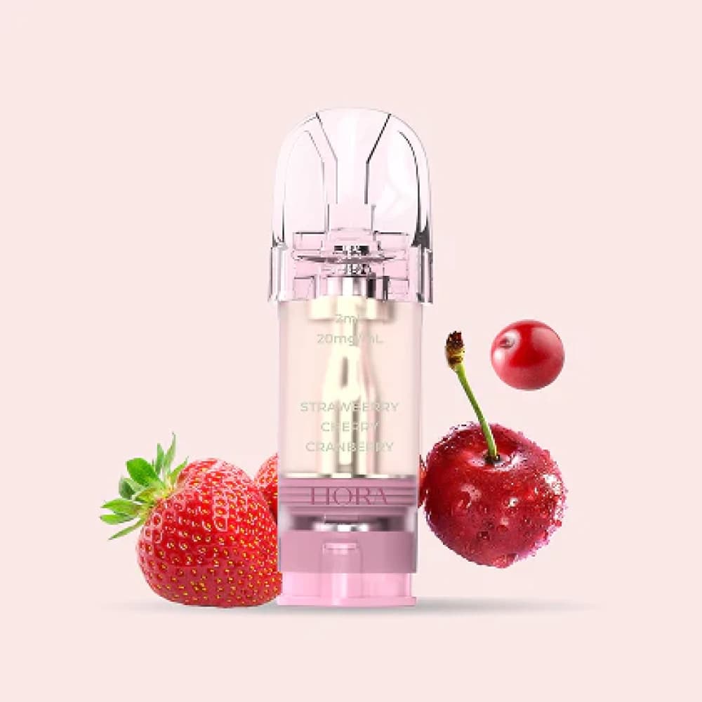  Strawberry Cherry Cranberry Hayati Liora Refill Pods Pack of 5