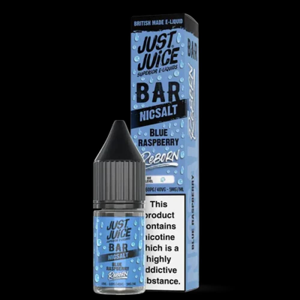  Blue Raspberry / 20mg Just Juice Bar Reborn Nic Salt 10ml E-liquid