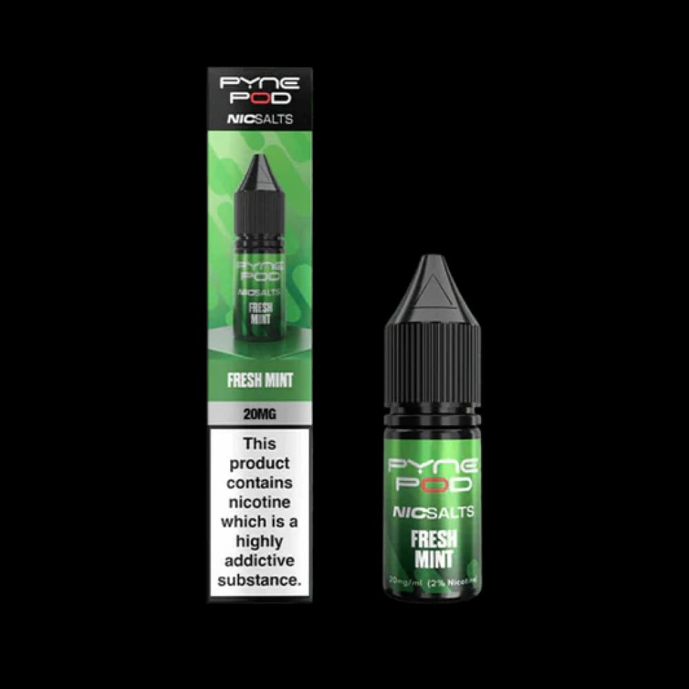  Fresh Mint / 10mg Pyne Pod Nic Salt 10ml Box of 10