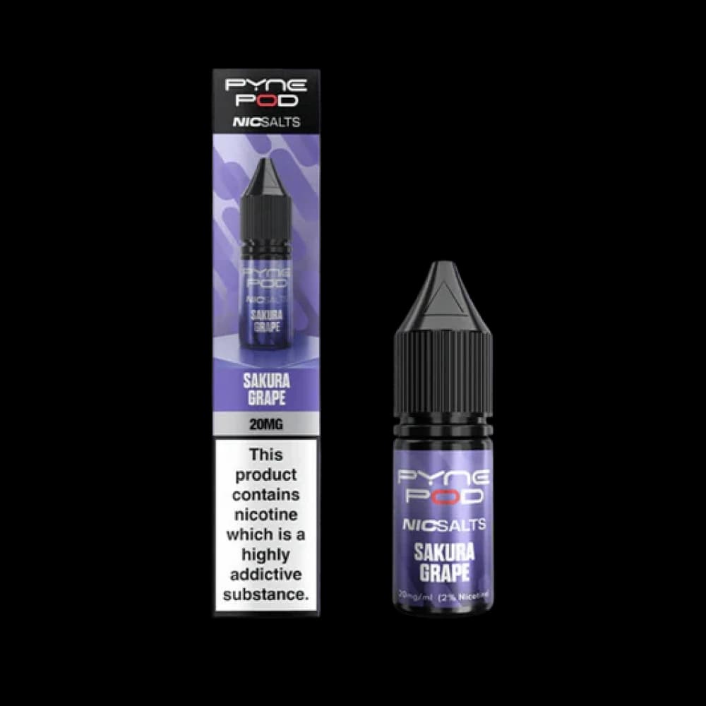  Grape / 10mg Pyne Pod Nic Salt 10ml Box of 10