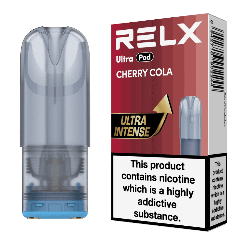  Cherry Cola Relx Ultra Refill Pods Box of 5