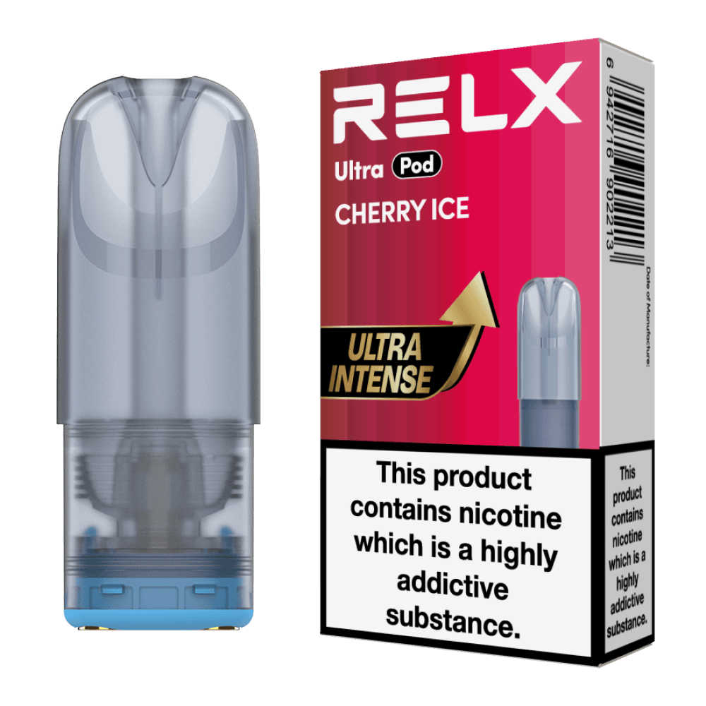  Cherry Ice Relx Ultra Refill Pods Box of 5
