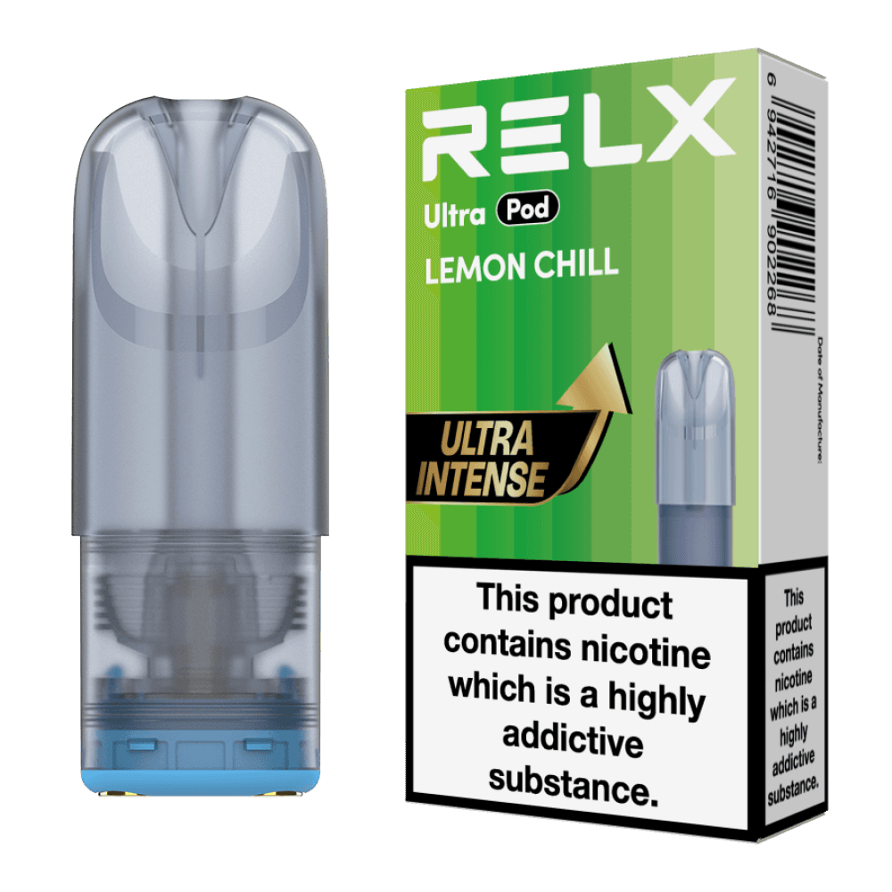  Lemon Chill Relx Ultra Refill Pods Box of 5