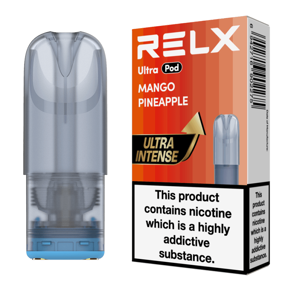  Mango Pineapple Relx Ultra Refill Pods Box of 5