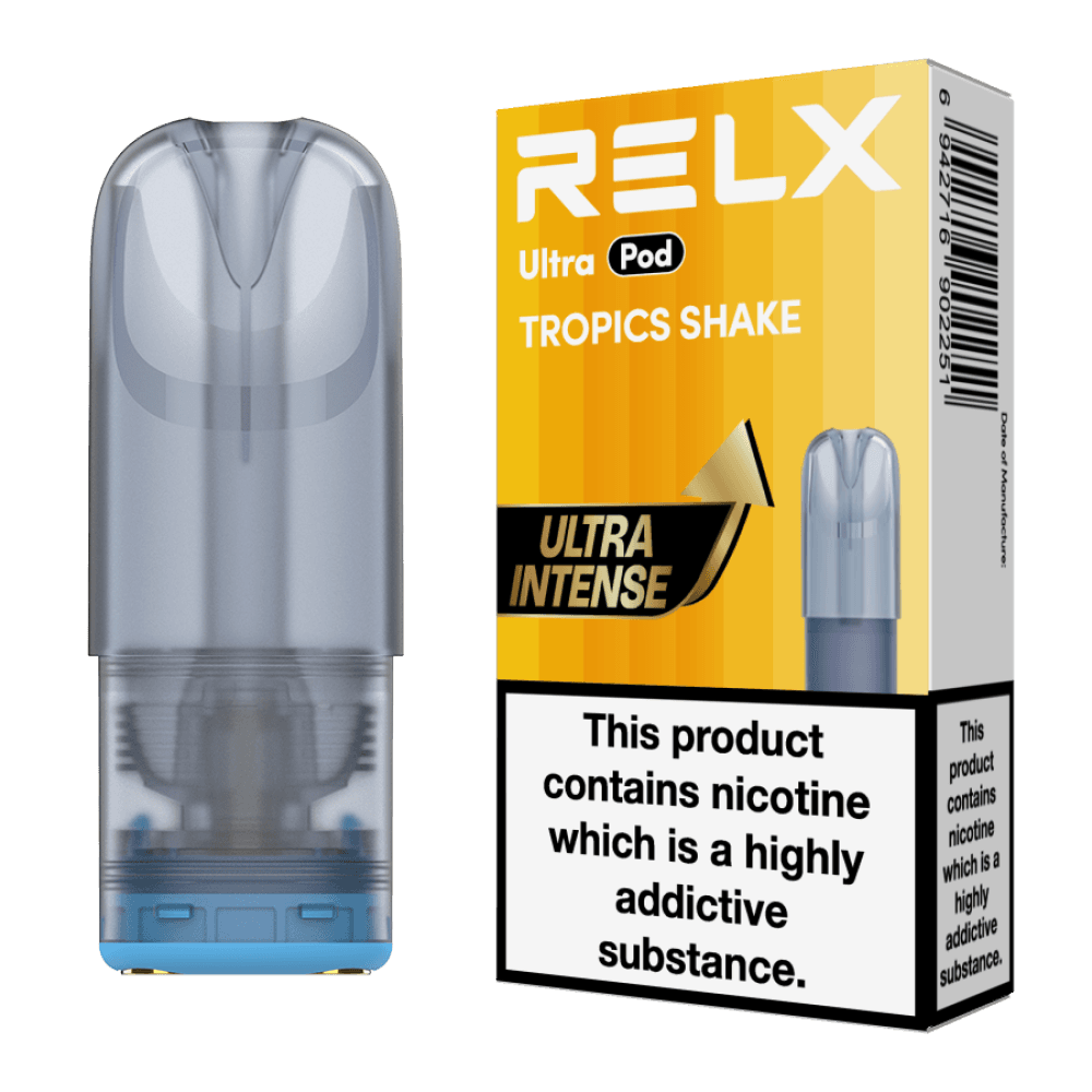  Tropics Shake Relx Ultra Refill Pods Box of 5