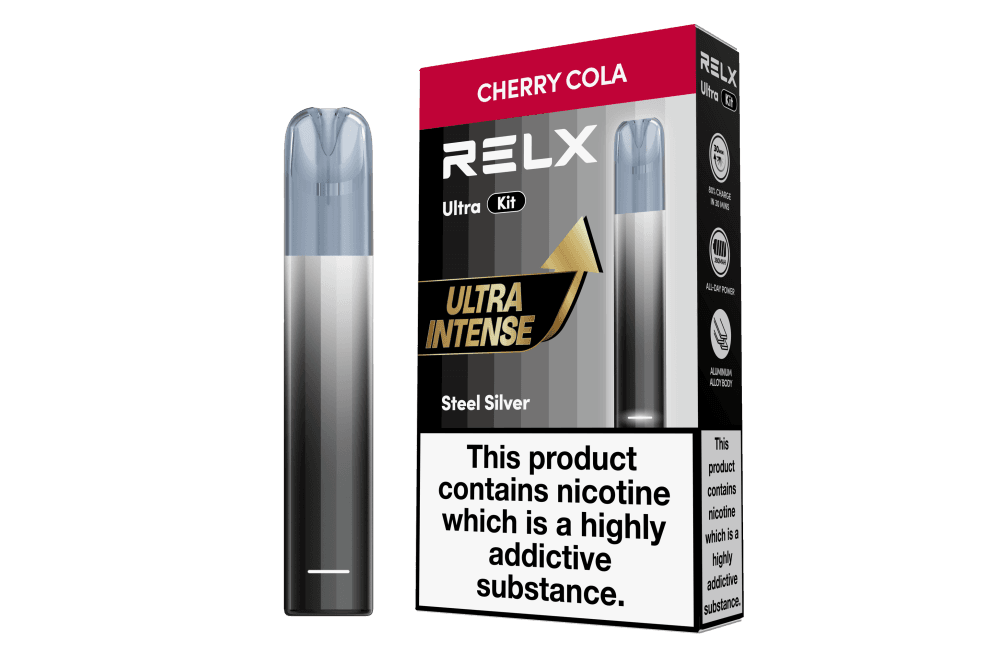  Cherry Cola Relx Ultra Prefilled Pod Vape Kit Box of 5